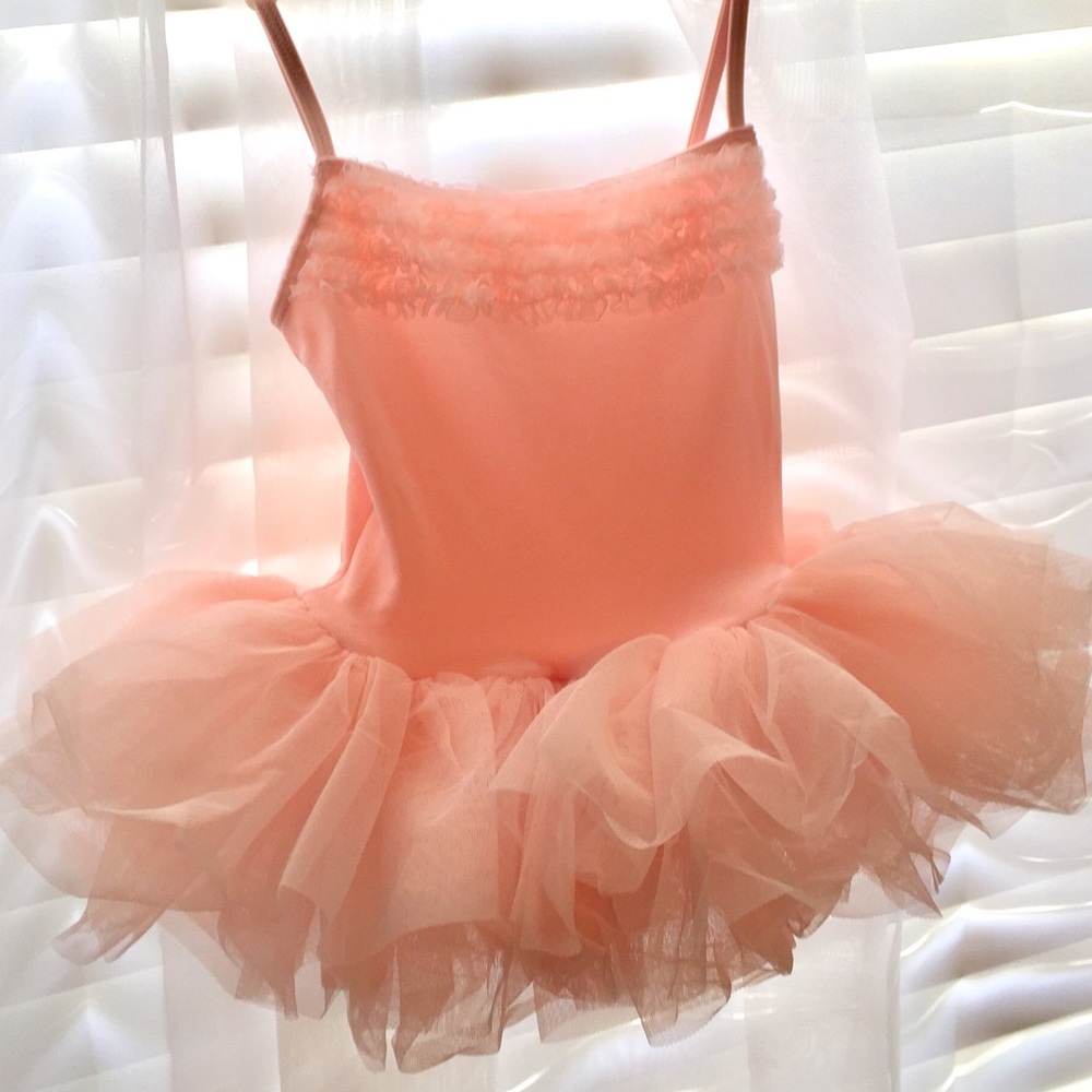 Bloch Camisole Tutu Dress With Ruffle Bust